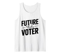 Futuro Entusiasta de los votantes empoderando el Voto Juvenil Camiseta sin Mangas