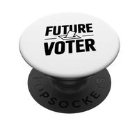Futuro Entusiasta de los votantes empoderando el Voto Juvenil PopSockets PopGrip Adhesivo