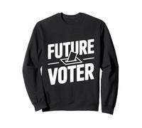 Futuro Entusiasta de los votantes empoderando el Voto Juvenil Sudadera