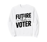 Futuro Entusiasta de los votantes empoderando el Voto Juvenil Sudadera