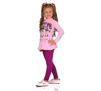 FUTURO FASHION Leggings de Algodón para Niñas | Pantalones Largos Cómodos para Niñas 2-13 Años | Multicolor | Leggings Infantiles de Uso Diario o Escolar