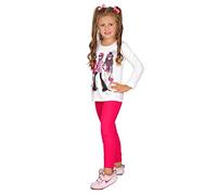 FUTURO FASHION Leggings de Algodón para Niñas | Pantalones Largos Cómodos para Niñas 2-13 Años | Multicolor | Leggings Infantiles de Uso Diario o Escolar