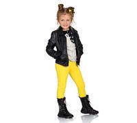 FUTURO FASHION Leggings de Algodón para Niñas Pantalones Suaves Cómodos para Niños Y Niñas Tobillo clásicos Ropa Deportiva para Niños Baile Escolar Polainas de Las niñas, Tallas 92-158 cm