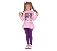 FUTURO FASHION Leggings de Algodón para Niñas Pantalones Suaves Cómodos para Niños Y Niñas Tobillo clásicos Ropa Deportiva para Niños Baile Escolar Polainas de Las niñas, Tallas 92-158 cm