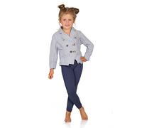 FUTURO FASHION Leggings de Algodón para Niñas Pantalones Suaves Cómodos para Niños Y Niñas Tobillo clásicos Ropa Deportiva para Niños Baile Escolar Polainas de Las niñas, Tallas 92-158 cm