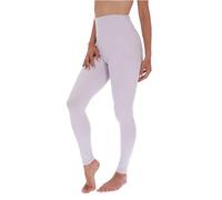 FUTURO FASHION Leggings de Cintura Alta, Suaves, Casuales, para Mujer, cómodos, para el día a día, elásticos, no se transparentan, para Mujer, Reino Unido, S-XXL, Lila, XXL