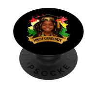 Futuro Graduado de HBCU - Raíces africanas del Mes de la Historia Negra PopSockets PopGrip Adhesivo
