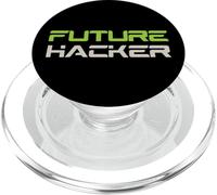 Futuro Hacker AI Computación cuántica PopSockets PopGrip para MagSafe