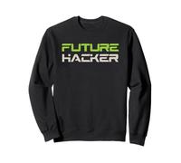 Futuro Hacker AI Computación cuántica Sudadera