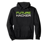 Futuro Hacker AI Computación cuántica Sudadera con Capucha