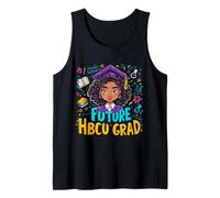 Futuro HBCU Grad Black Girl Kids Graduado HBCU Graduado Camiseta sin Mangas