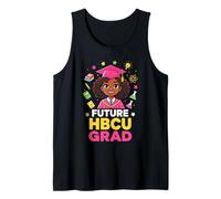 Futuro HBCU Grad Black Girl Kids Graduado HBCU Graduado Camiseta sin Mangas