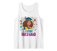 Futuro HBCU Grad Black Girl Kids Graduado HBCU Graduado Camiseta sin Mangas