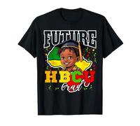 Futuro HBCU Grad Kids Black Boy Afro Black History Month Camiseta