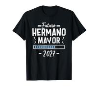 Futuro Hermano Mayor 2027 Anuncio De Segundo Embarazo Bebé Camiseta