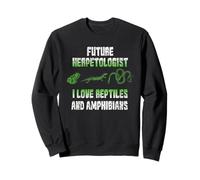 Futuro Herpetólogo Reptiles Anfibios Amante de reptiles Sudadera