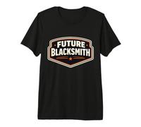 Futuro Herrero niños niños niño Hijo Estudiante Aprendiz Camiseta Premium