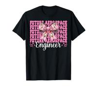 Futuro Ingeniero Aeroespacial Ingeniería Aeronáutica Chica Camiseta