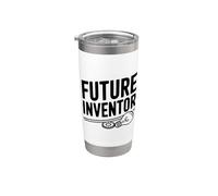Futuro inventor Genio Ideas Innovador Vaso térmico de acero inoxidable de doble pared