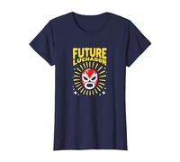 Futuro Luchador Mexicano Regalo Niño Camiseta, Mujer, Azul Marino, XS