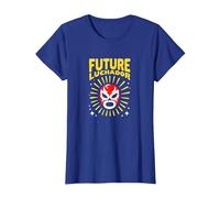 Futuro Luchador Mexicano Regalo Niño Camiseta, Mujer, Azul Real, 3XL
