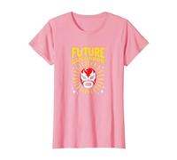 Futuro Luchador Mexicano Regalo Niño Camiseta, Mujer, Rosado, L