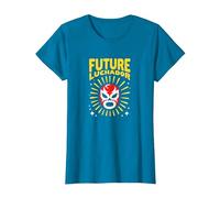 Futuro Luchador Mexicano Regalo Niño Camiseta, Mujer, Zafiro, S