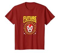 Futuro Luchador Mexicano Regalo Niño Camiseta, Niños, Arándano, 4 años
