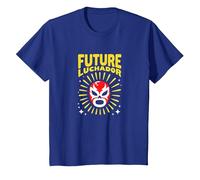 Futuro Luchador Mexicano Regalo Niño Camiseta, Niños, Azul Real, 10 años
