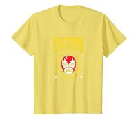Futuro Luchador Mexicano Regalo Niño Camiseta, Niños, Limón, 12 años