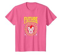 Futuro Luchador Mexicano Regalo Niño Camiseta, Niños, Rosa Jaspeado, 12 años