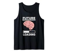 Futuro Médico Neurocirujano Cirujano Cerebral Estudiante de Medicina Camiseta sin Mangas