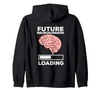 Futuro Médico Neurocirujano Cirujano Cerebral Estudiante de Medicina Sudadera con Capucha