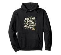 Futuro Millonario Motivacional Empresario Sudadera con Capucha