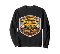 Futuro Operador de Equipos Pesados Niños Niños Buldozer Sudadera