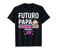 Futuro Papa 2025 Primerizo Padre 2025 Anuncio Embarazo Camiseta
