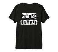 Futuro Recluso Divertido Camiseta Premium