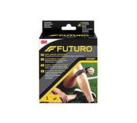 FUTURO Rodilleras ajustables (31,8 - 44,5 cm) - Pelotas de presión específicas para rodillas de corredor y tendinitis, ligeras y transpirables, para uso diario y deporte