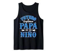 Futuro Y Orgulloso Papá De Un Niño Día del Padre Hombre Camiseta sin Mangas