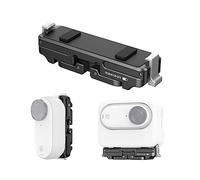 Fututech 1/4 Soporte Magnético Multifunción para Insta360 Go3 Conector de Desmontaje Rápido para Cámara de Acción Adaptador Aleación de Aluminio Accesorio