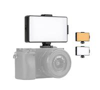 Fututech 104 Del 3200 K/5600K - Luz de relleno ajustable para cámaras de fotos digitales Canon Nikon Pentax Panasonic Sony