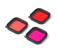 Fututech 40m IP68 - Carcasa protectora impermeable y filtro para GoPro Hero10 Hero9 de alta transmisión antigolpes, antiarañazos, accesorio para cámara de acción (Combo 1)