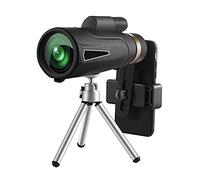 Fututech BAK4 - Telescopio monocular con trípode y soporte para teléfono móvil, 12 x 50 cm, para ir de larga distancia, deportes al aire libre, observación de la falsa celeste camping, viaje