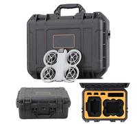 Fututech Funda de transporte rígida impermeable para DJI Neo Fly More, funda de seguridad para dron RC-N3, accesorio de funda de control remoto, color negro, funda de transporte, Black, Funda de