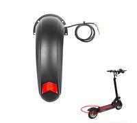 Fututech Guardabarros trasero y luz trasera para Kugoo M4 soporte de bloqueo de agua para scooter eléctrico, piezas de repuesto para scooter, accesorios Fender