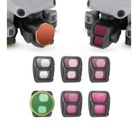 Fututech Kit Filtros para DJI Air 3 Filtros CPL ND MCUV ND/PL para Drone Anti-Arañazos Alta Transmisión Accesorio (Combo1)