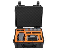 Fututech - Maletín de seguridad para DJI Air 3S Air 3 Fly More Bolsa de transporte para Drone Accesorios, Negro , Maletín de seguridad