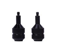 Fututech - Palos de control de aleación de aluminio para el mando a distancia DJI FPV Drone Duradero ligero (1 par), color negro