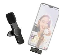 Fututech Plug and Play Tipo-C Micro Inalámbrico Bluetooth 5.0 para Smart Phone Android Micro Corbata para transmisión en vivo mantenimiento de vídeo de acceso telefónico