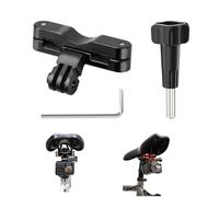 Fututech - Soporte de asiento de bicicleta para cámara de acción para Gopro 13/12/11/10/9 Soporte de sillín para DJI Osmo Action 5Pro/4/3 para Insta360 Ace Pro 2/Pro Accesorios (negro)